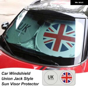 フロントガラス サンバイザー プロテクター サンシェードミニクーパーワン S JCW R52 R53 R55 R56 R60 R61 F54 F55 F60 カントリーマン