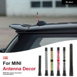 アンテナ アンテナ FM カバー 装飾ケース ミニクーパー S JCW ONE R50 R53 R55 R56 R60 R61 F54 F55 F56 F60 カントリーマン