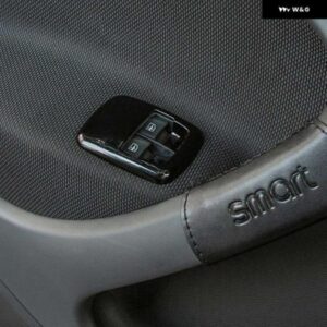 パワーウィンドウスイッチボタン パネル カバー スマートフォーツーフォーフォー 453 カーウィンドウリフト パネル 装飾 ステッカー