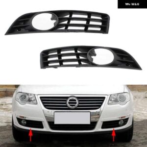 自動フロントバンパー フォグライト グリル グリル カバー VW パサート B6 39022 3C0853665A 3C0853666A