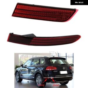 自動リアバンパー リフレクターハザード灯ストリップバー VW トゥアレグ 2016 2017 2018 7P6945105A 7P6945106A