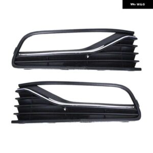 自動フロントバンパー フォグライト ランプグリル VW ポロハッチバック 2014-18 6RD853665F 6RD853666F