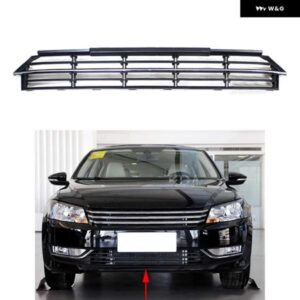 自動交換フロントバンパー グリル レーシンググリル カバー VW パサート 2011-15 USA バージョン 56D853677