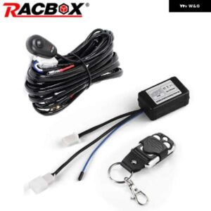 LED ライトバー ワイヤレス リモコン スイッチ キット DC 12V 車 LED バー ワークライト スポットライト ワイヤーセット KAMIZ UAZ ATV オフロード 4X4