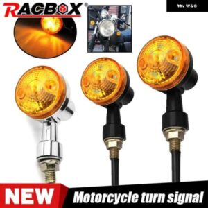 スズキ 4個 オートバイ ウインカーウインカーイエローシェル 汎用 12V アンバーフラッシャーインジケータライト ホンダ ヤマハ カフェレーサー