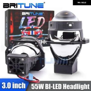 55 ワットバイ LED レンズ 3.0インチ LED ヘッドライト プロジェクター HELLA 3R G5 デュアルダイオードヘッドランプカーアップグレード LED