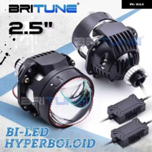 2.5インチ 双曲面 55 ワットバイ LED ヘッドライト レンズ プロジェクターレンズ WST ミニ H4 H7 H1 9005 LED ランプ 6000K ヘッドランプの再スタイリング
