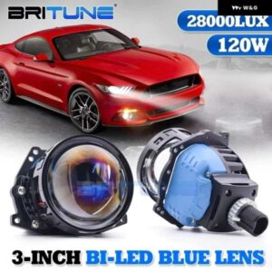 BI-LED プロジェクターレンズ 28000LUX 3インチ LED オートランプ HELLA 3R G5 ヘッドライト H4 H7 9005 9006 アップグレードカー RETROKIT