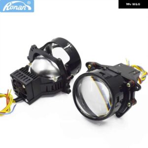 RONAN 3.0インチ 45 ワット BI LED 2 リフレクターレンズ ヘッドライト 2000LM 5500K HELLA 3R G5 HI LO ビームレンズ アップグレードレトロフィット
