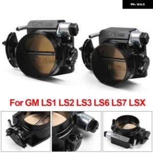 92MM /102MM 高フロービレットアルミスロットルボディ TPS センサー付き LS1 LS2 LS3 LS6 LSX カスタム部品黒 TT102152