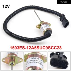 12V シャットオフ シャットダウン ソレノイド バルブ キャリア 25-38109-05Z SA-5019 1503ES-12A5SUC9SCC28 クボタ