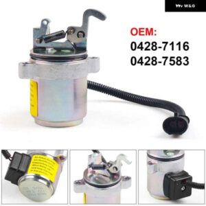 12V 燃料シャットダウンシャットオフ電磁弁 04287583 0428-7583 0428-7116 DEUTZ エンジン 1011/2011