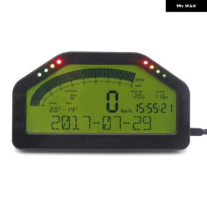12V DPU ラリーゲージ デジタル ディスプレイ LCD レース ダッシュ ダッシュボード センサー BLUETOOTH 接続 9000 RPM DO904