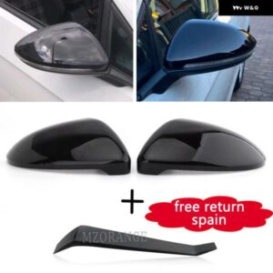 VW ゴルフ 7 MK7 7.5 GTI ミラー カバー カーボンサイドバックミラー カバー キャップ TOURAN ドアウイングハウジング