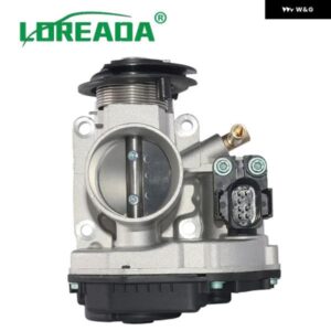 44MM スロットルバルブ アセンブリ 030133064F VW ボーラ ゴルフ MK4 セアトレオントレド MK2 1.4 16V ボディ加速 408237130004Z