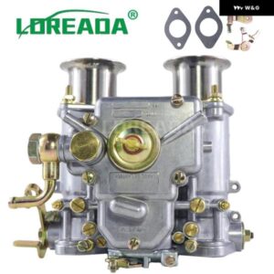 40 DCOE ウェーバー キャブレター キャブ アッシー ツイン チョーク 4-CYL 6-CYL すべて VW 1975-1992 V8 エンジン 交換用 19550.174 EMPI SOLEX DELLORTO