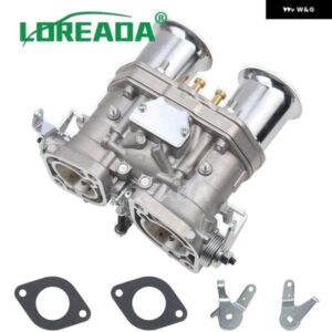 2 バレル 40 IDF ウェーバー キャブレター CARBY + エアホーン交換ソレックス デロルト EMPI 40IDF キャブレター VW ビートル