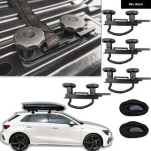 4個 亜鉛メッキ金属ルーフボックス Uボルトクランプ キャリアラックボルトバン取付 U ブラケット XLX