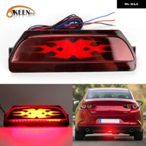 LED リアバンパー テールライト MAZDA3 アクセラ セダン 2014-19 ブレーキストップ信号ランプ ACCESSORIE