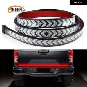 LED ピックアップ矢印赤色 LED 流れる黄色 ウィンカーランプ スキャンブレーキ LED ライトバー 100CMリバース テールライト ストリップ