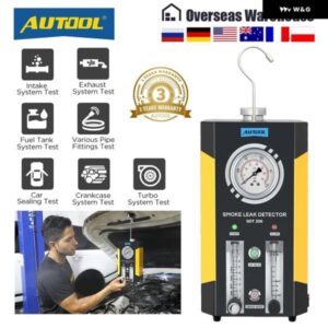 アップド SDT206 スモーク漏れ検出器パイプ EVAP 真空漏れ診断ツール EVAP パイプ 漏れアナライザー 12V