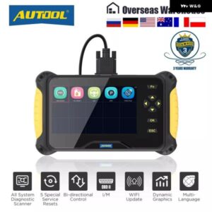 CS605 全システム車 OBDII 診断ツール自動スキャンツール エンジン ABS コードリーダーオイル EPB SAS ABS 出血スロットルリセット