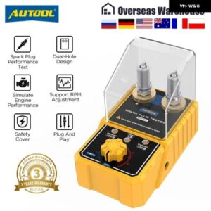 SPT101 スパークプラグテスターと自動ダブル穴検出器点火プラグアナライザー 110V 220V 12V 車