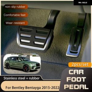 AT MT スタイリングペダル ベント レー BENTAYGA 2015-22 ステンレス ペダル カーパーツ