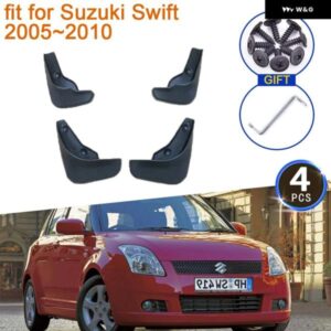 スズキ 4個 マッドガード スイフト 2005 2010 38961 マッドフラップ 抗スプラッシュ UPGUARDS フロントリアフェンダー