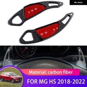 ステアリングホイール パドル DSG 延長シフター シフト ステッカー MG HS EHS AS23 2018-22 インテリア