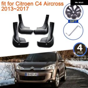 シトロエン C4 エアクロス 2013-17 マッドフラップ マッドガード フェンダー スプラッシュガード フロントリアホイールカー STYING