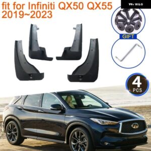 マッドガード インフィニティ QX50 QX55 2019 2023 2020 2021 2022 P71A マッドフラップ フェンダー スプラッシュガード 前輪車 STING
