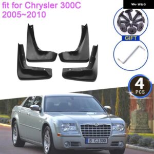 マッドガード クライスラー 300C 300 C 2005 2010 38961 マッドフラップ フロントリアホイールフェンダー スプラッシュ車 STYING