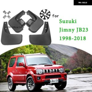 スズキ 4X ジムニー JB23 JB33 JB43 JB53 ワイドシエラ 1998 2018 2009 2013 マッドガード フェンダー マ