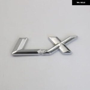 シビック LX エンブレム 車リア トランク 3D 文字ロゴ バッジ ネームプレート ステッカー