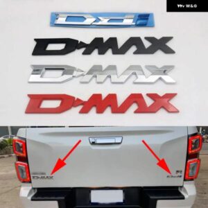DMAX D-MAX D MAX D.MAX DDI エンブレム プラスチック リア トランク ナンバー文字ロゴバッジ デカール ステッカー