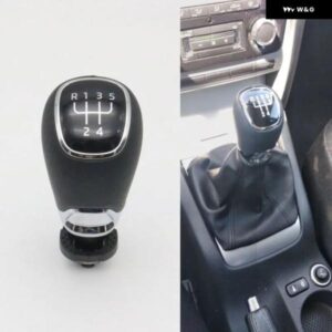 5スピード車 マニュアル ギアシフト ノブ シュコダ 素晴らしいオクタビアファビアイエティラピッドギアレバーハンドボール