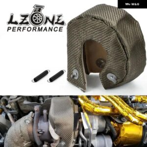 フルチタン ターボ ヒートシールド T3 ターボ ブランケット: T2 T25 T28 GT28 GT30 GT35 ほとんど T3 ターボ JR1303-2T/TBF03