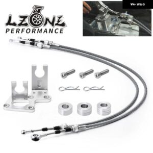 シフター ケーブル トランスブラケット付き シフトリンケージ RSX K20 K20A K24 Kシリーズ EG EK DC2 RACE TYPE-S K-SWAP車両 JR-SBP04