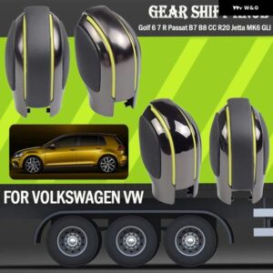ギアシフト ノブレバーシフター ハンドルスティック VW ゴルフ 6 7 R GTI パサート B7 B8 CC R20 ジェッタ MK6 GLI /マットカースタイリング