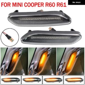 流水ウインカー LED ダイナミック ウィンカーライト ミニクーパー R60 カントリーマン R61 ペースマン サイド マーカー 点滅 インジケータ ー