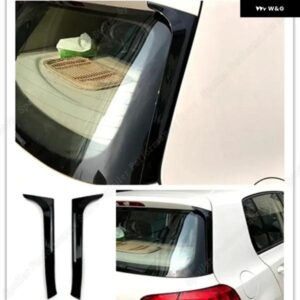 VW ゴルフ 6 MK6 GTI R GTD スタンダード 2008-2013 リアウィンドウ サイド トランク スポイラー カナードカナードスプリッター