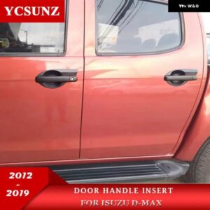 ABS ドア ハンドルボウル インサートカバー いすゞ DMAX D-MAX 2012-19 ピックアップトラック