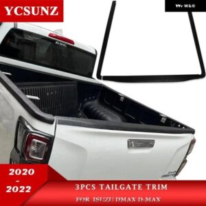 テクスチャブラックレール ガードオーバーレール ロードベッドライナー いすゞ DMAX D-MAX 2020 2021 2022 ダブルキャビンカー YCSUNZ