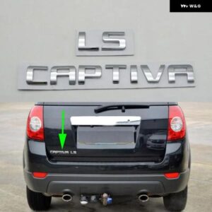 CAPTIVA LS CAPTIVALS エンブレム車リア トランク テールゲート バッジロゴ ステッカー デカール 銘板