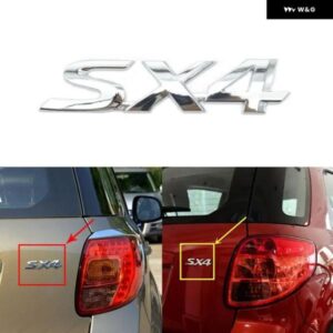 リア トランク テールゲート バッジロゴ 3D エンブレム ステッカー デカール SX4