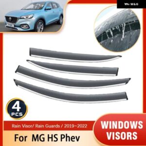ディフレクター MG HS 2021 MGHS EHS PHEV 2019 2022 オート ウィンドウ バイザー雨 アイブロウ ガード風スモーク フロントガラス