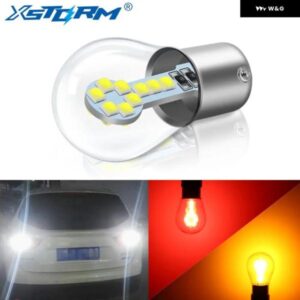 1156 BA15S P21W LED 1157 BAY15D P21/5W LED 電球アンプル R5W R10W 18SMD 800LM 車 フォグランプ DRL ウィンカーランプ 12V ホワイト