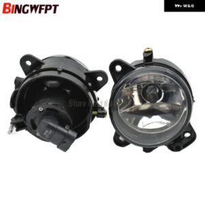 1ペア スタイリングフロント LED フォグランプ フォグライト 9006 ブラブ V W ポロ G-TI 9N3 MK4 フェイスリフト 38626