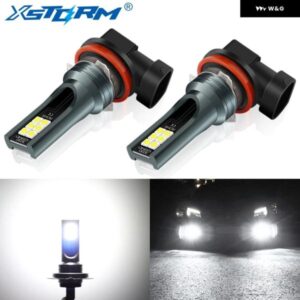 2個 H8 H11 LED 電球 H16 JP 9005 HB3 9006 HB4 LED ランプ超高輝度車 フォグランプ デイドライビング ランニングライト 12V 6000K ホワイト